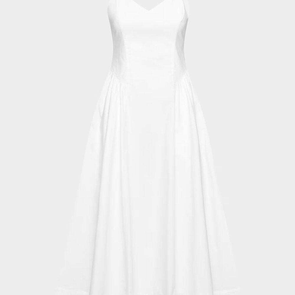 Aritzia Technique Poplin Dress - White - Picture 1 of 5